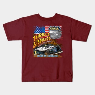 Dirt lt.model racing made in America Kids T-Shirt